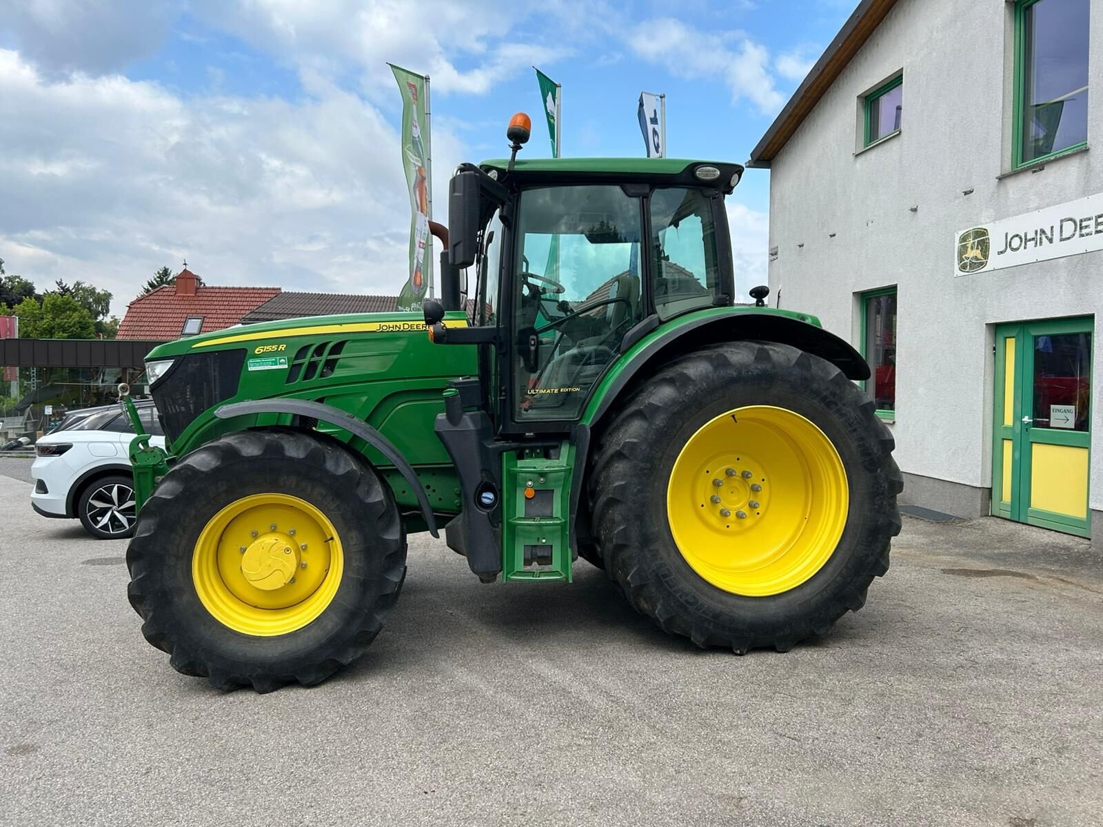 Traktor Türe ait John Deere 6155R, Gebrauchtmaschine içinde Kirchdorf (resim 10)