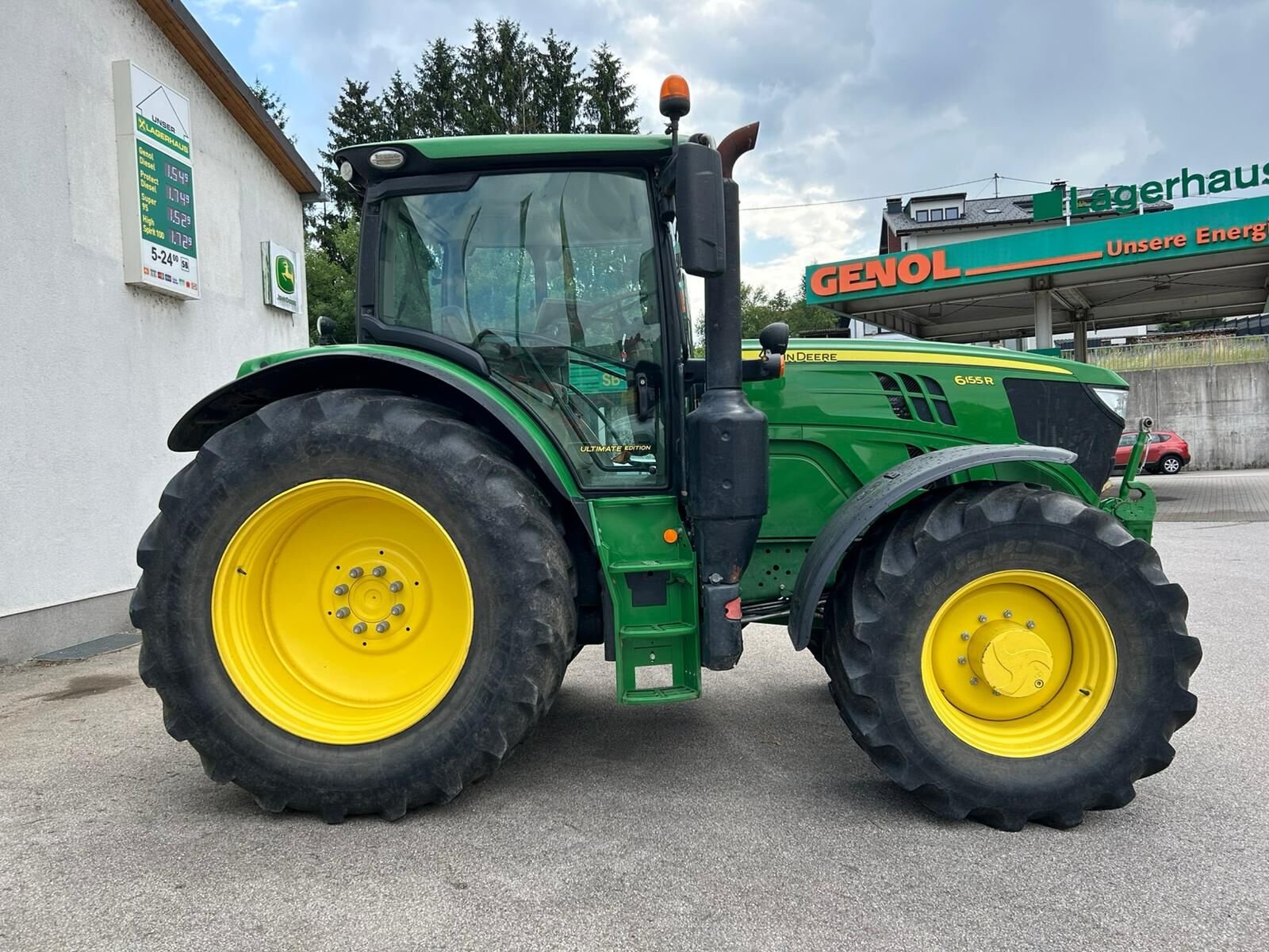 Traktor Türe ait John Deere 6155R, Gebrauchtmaschine içinde Kirchdorf (resim 8)
