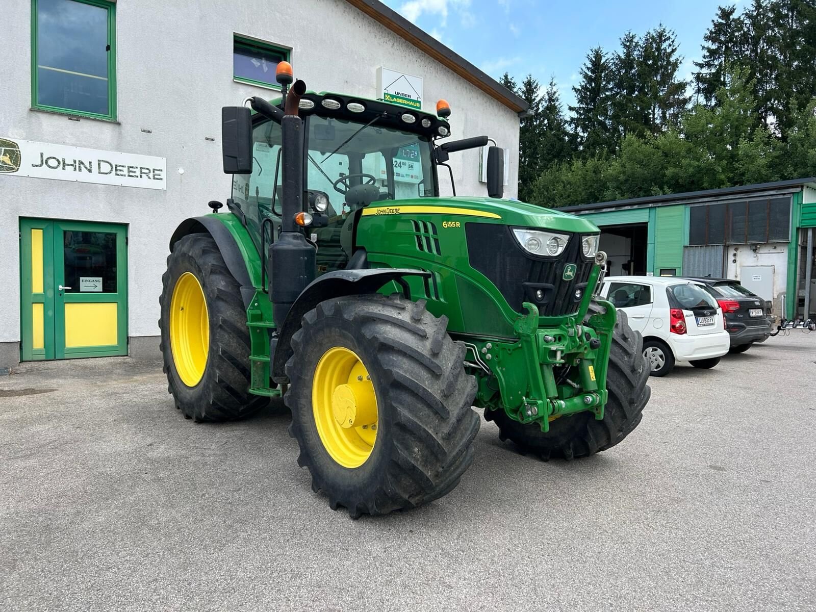 Traktor Türe ait John Deere 6155R, Gebrauchtmaschine içinde Kirchdorf (resim 2)