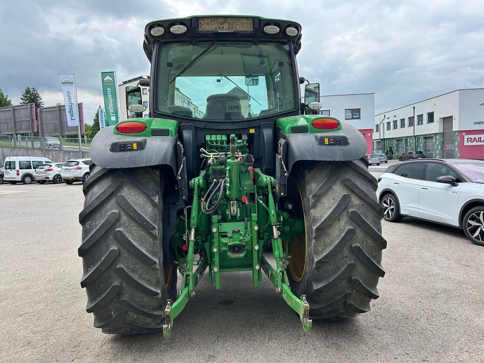 Traktor Türe ait John Deere 6155R, Gebrauchtmaschine içinde Kirchdorf (resim 9)