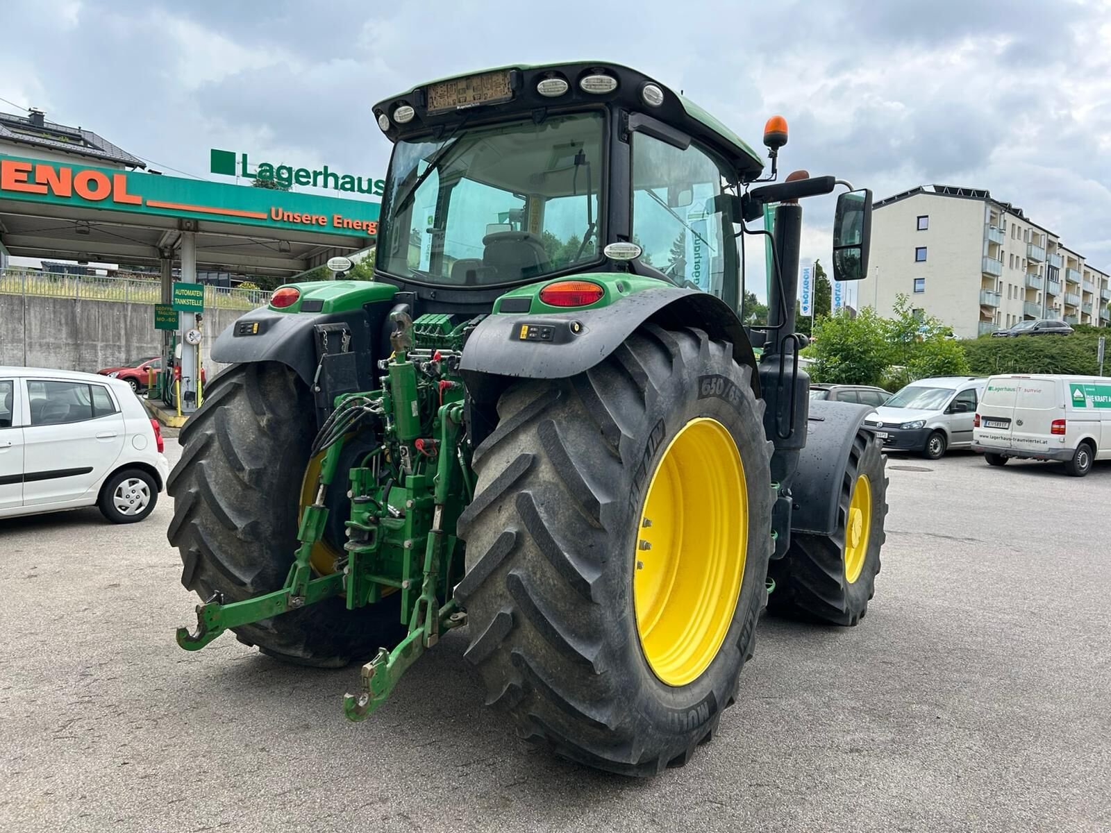 Traktor Türe ait John Deere 6155R, Gebrauchtmaschine içinde Kirchdorf (resim 3)