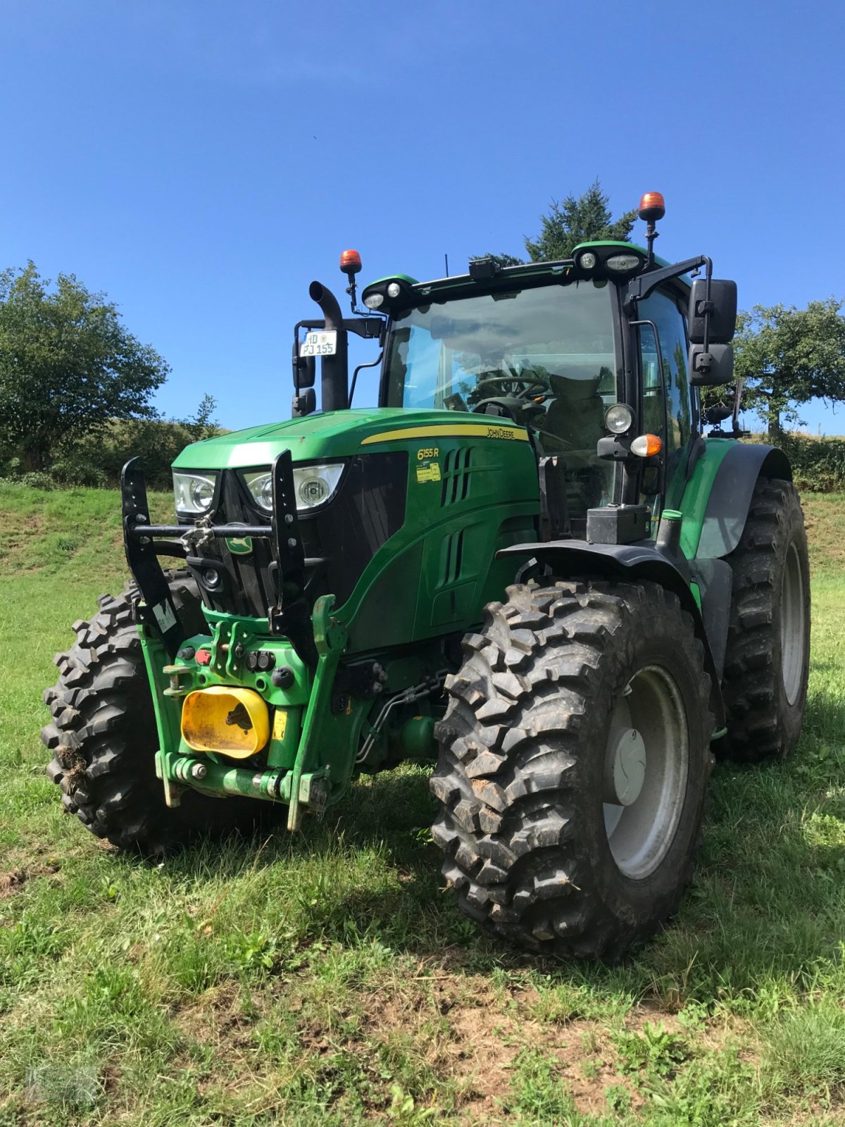 Traktor des Typs John Deere 6155R, Gebrauchtmaschine in Gross-Bieberau (Bild 2)