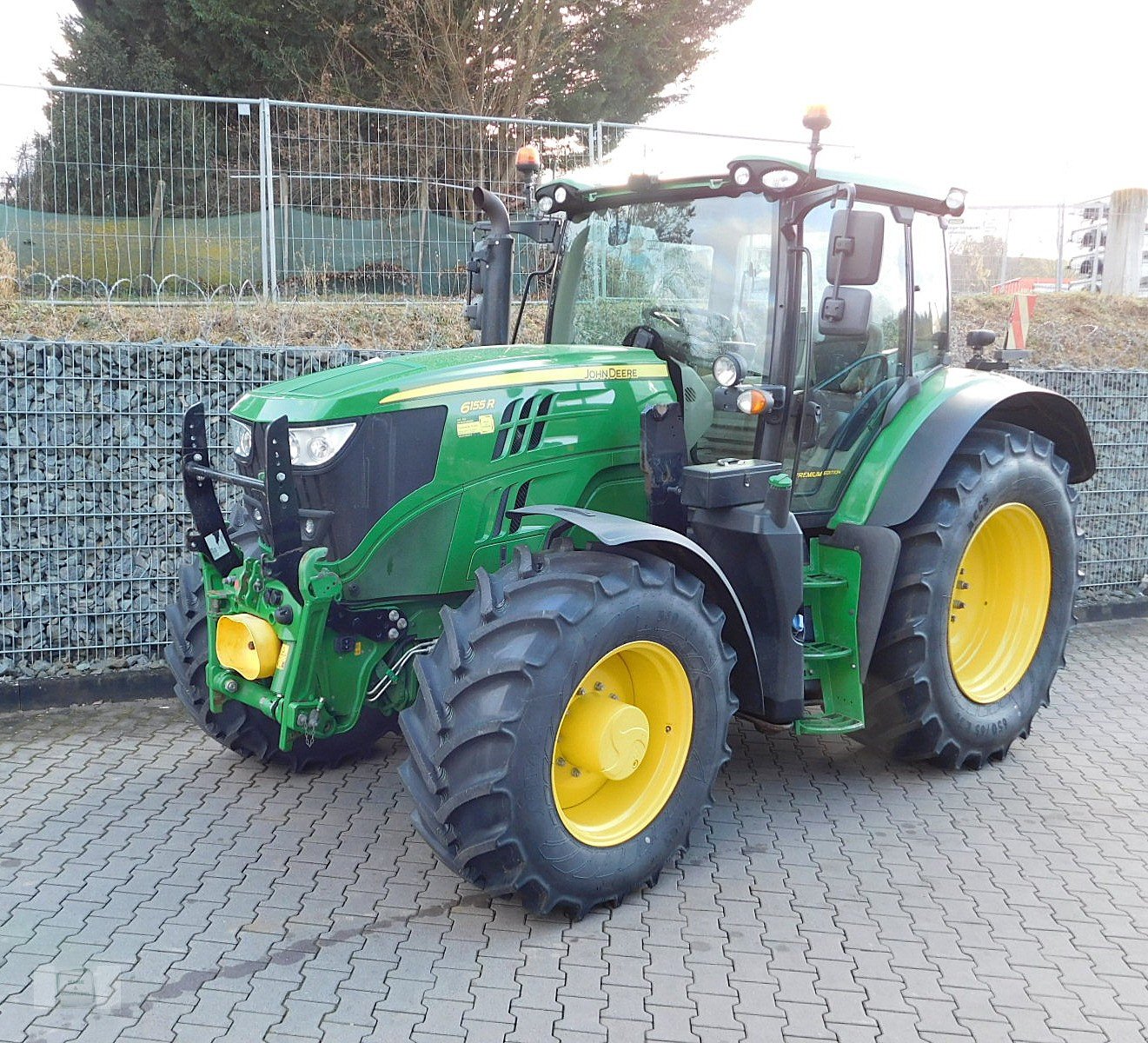 Traktor des Typs John Deere 6155R, Gebrauchtmaschine in Gross-Bieberau (Bild 1)