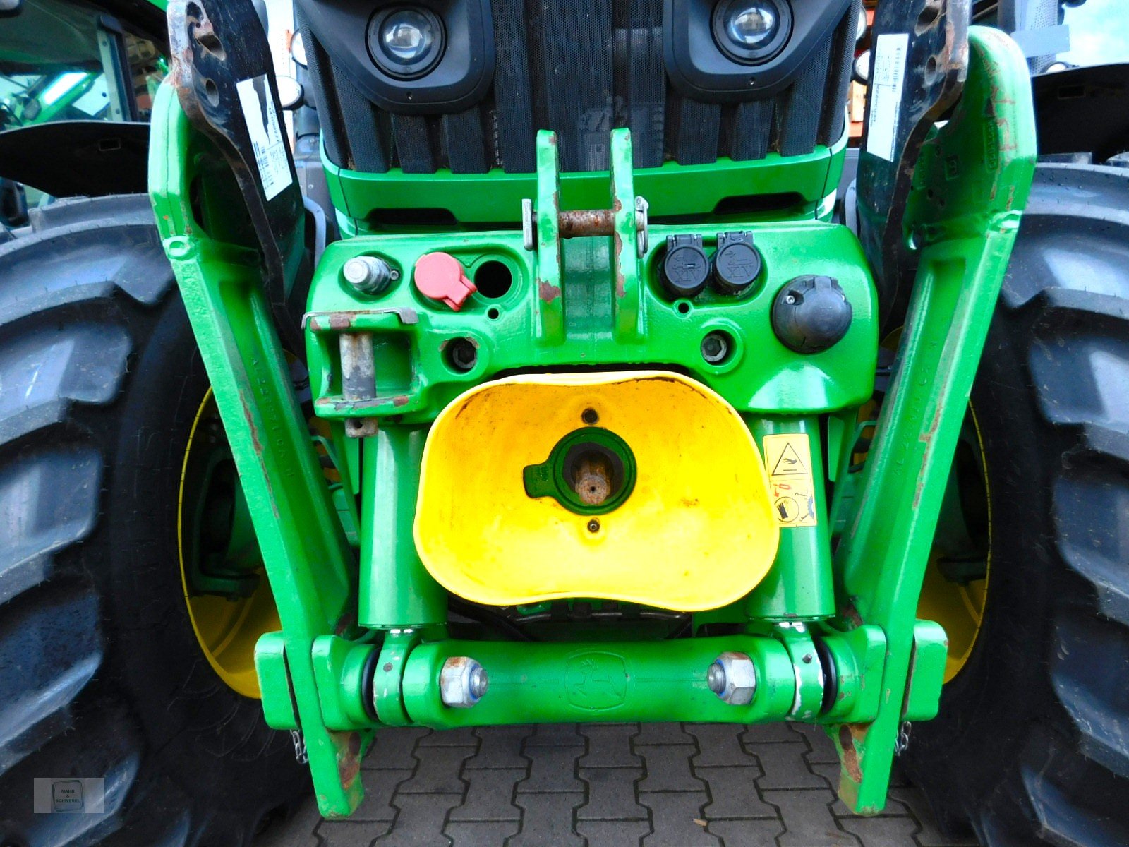 Traktor des Typs John Deere 6155R, Gebrauchtmaschine in Gross-Bieberau (Bild 11)