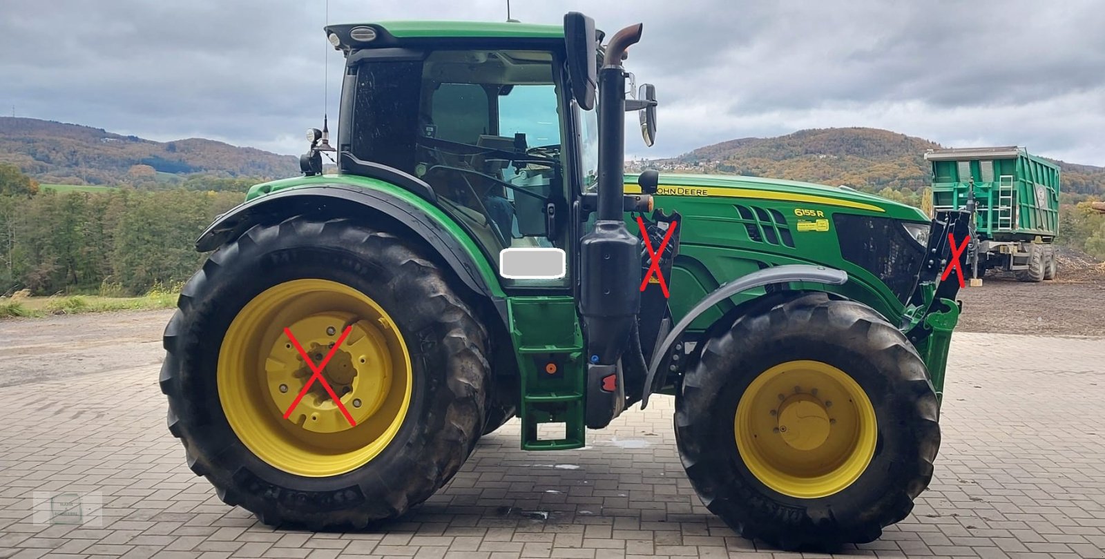 Traktor του τύπου John Deere 6155R, Gebrauchtmaschine σε Gross-Bieberau (Φωτογραφία 3)