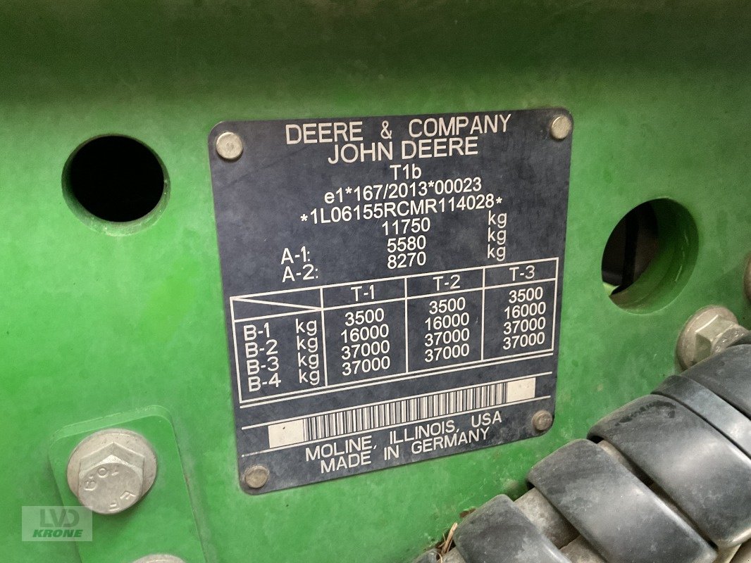 Traktor typu John Deere 6155R, Gebrauchtmaschine v Spelle (Obrázek 16)