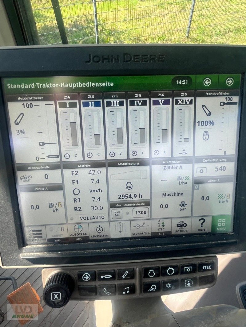 Traktor типа John Deere 6155R, Gebrauchtmaschine в Kundschaft (Фотография 7)