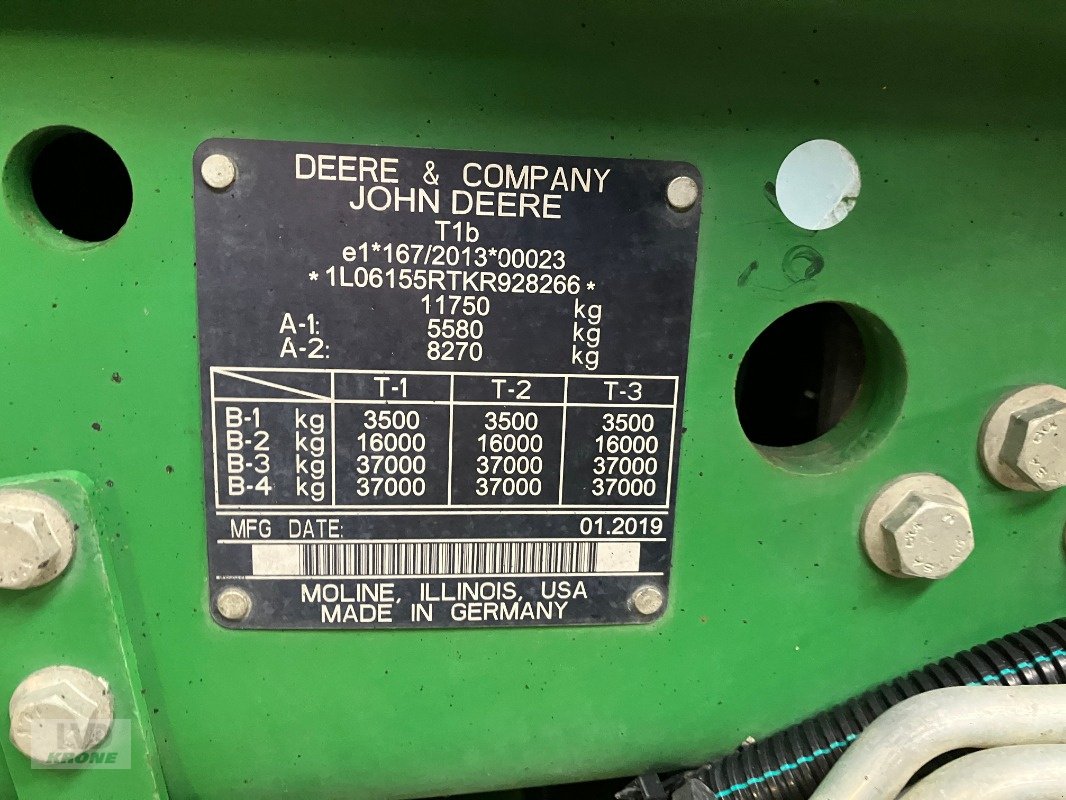 Traktor του τύπου John Deere 6155R, Gebrauchtmaschine σε Spelle (Φωτογραφία 13)