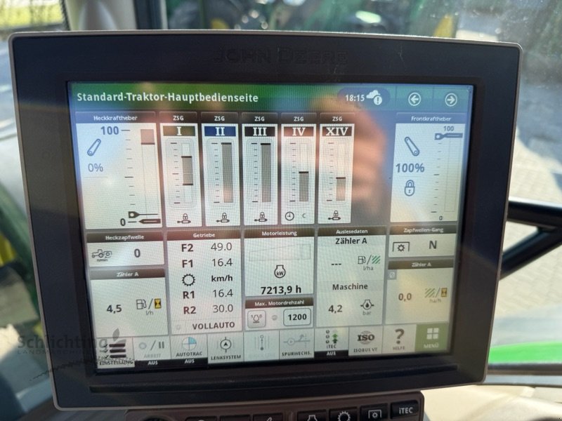 Traktor типа John Deere 6155R, Gebrauchtmaschine в Marxen (Фотография 19)