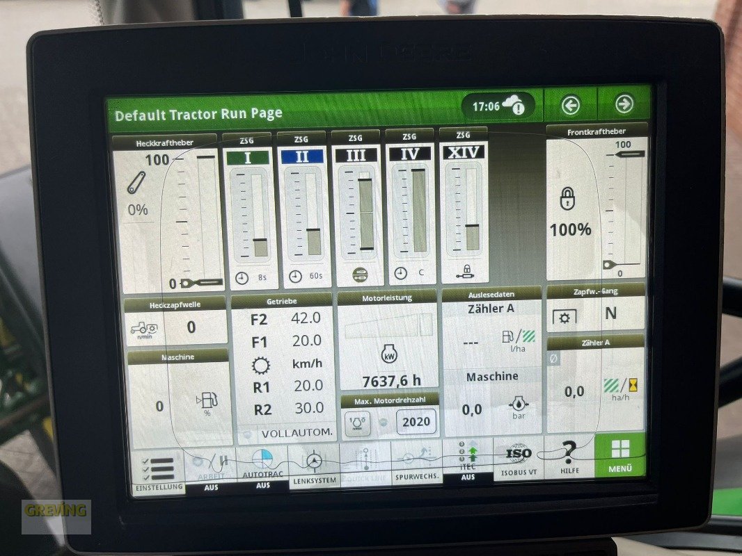 Traktor Türe ait John Deere 6155R, Gebrauchtmaschine içinde Ahaus (resim 11)