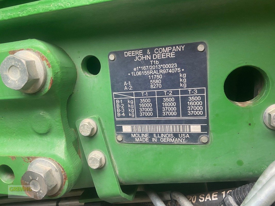 Traktor tip John Deere 6155R, Gebrauchtmaschine in Ahaus (Poză 15)