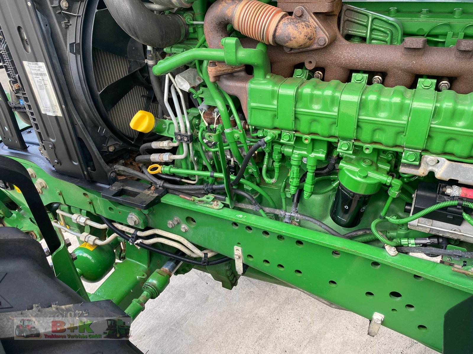 Traktor of the type John Deere 6155R, Gebrauchtmaschine in Kettenkamp (Picture 11)