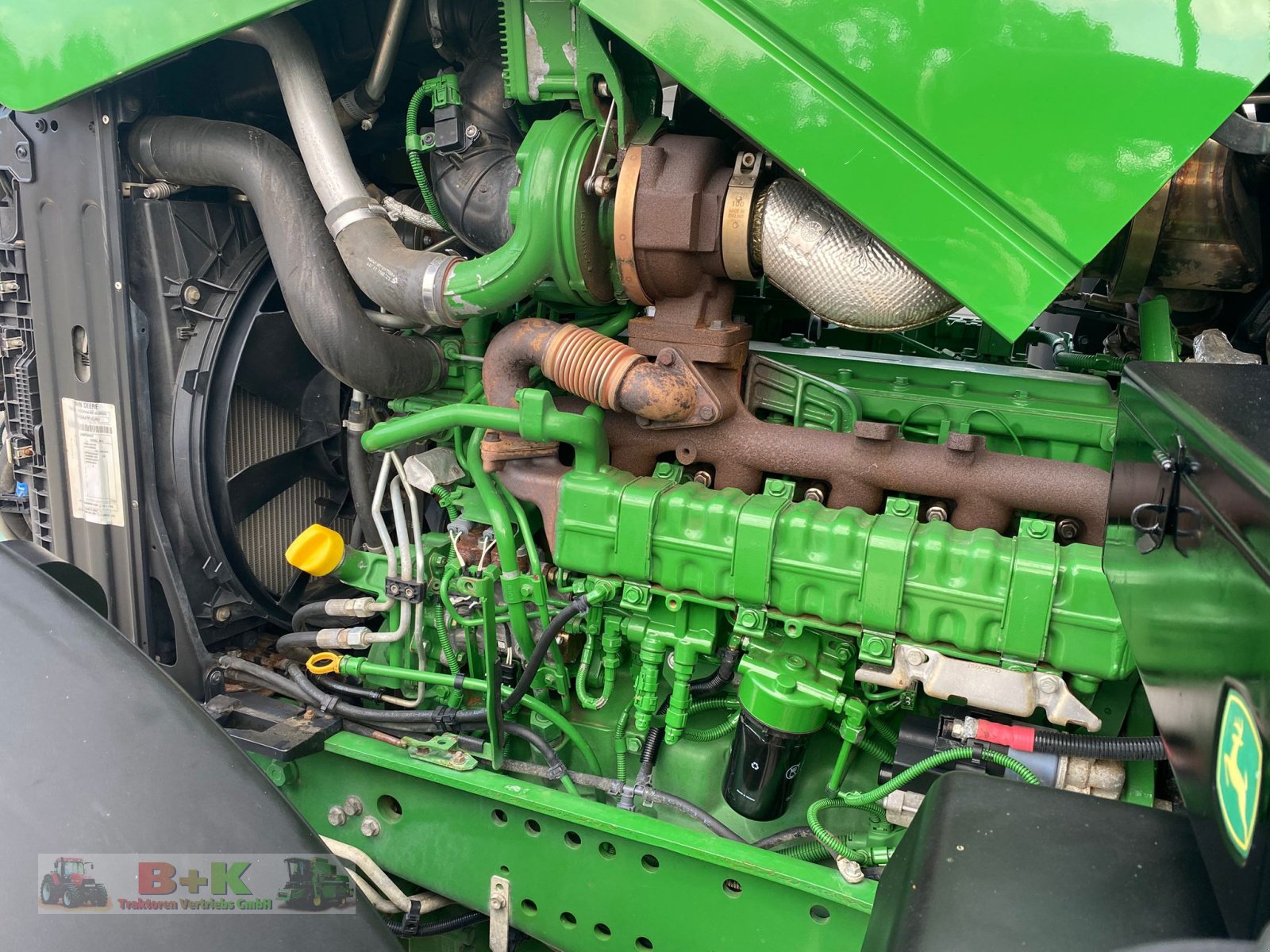 Traktor типа John Deere 6155R, Gebrauchtmaschine в Kettenkamp (Фотография 9)