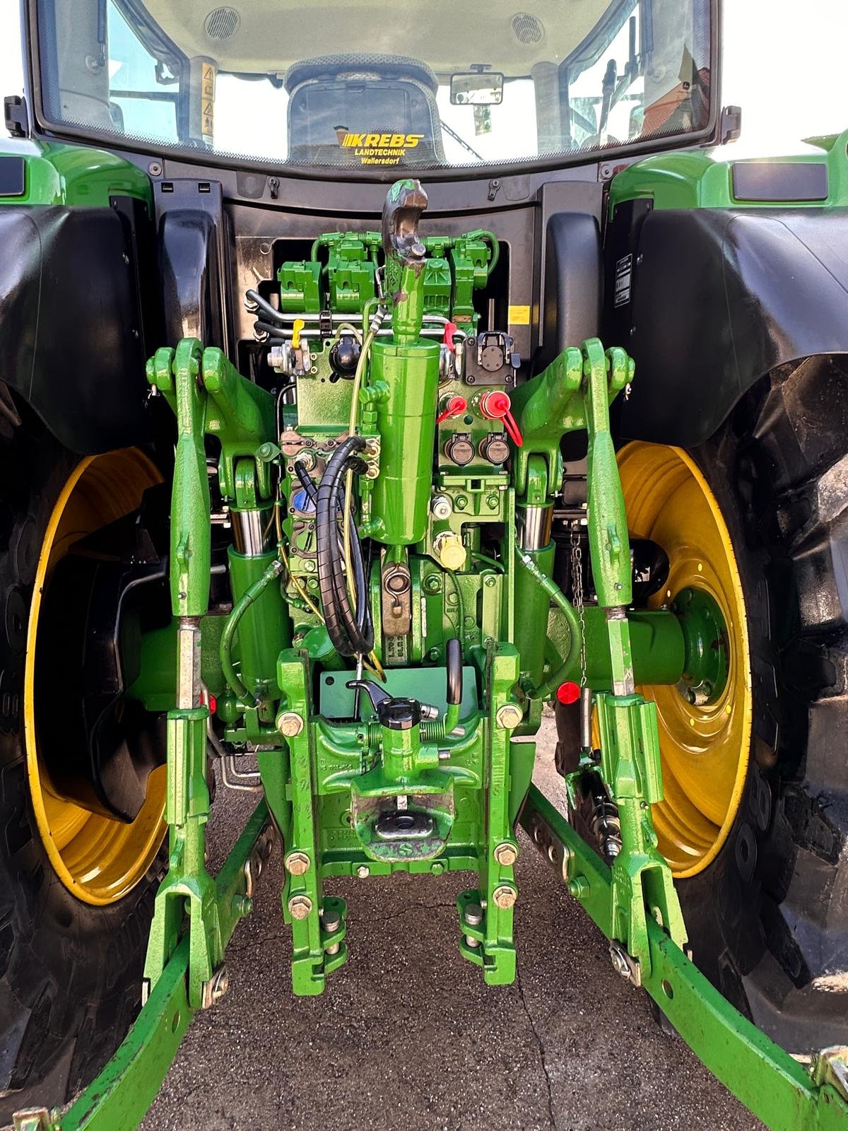 Traktor Türe ait John Deere 6155R, Gebrauchtmaschine içinde Aholming (resim 5)