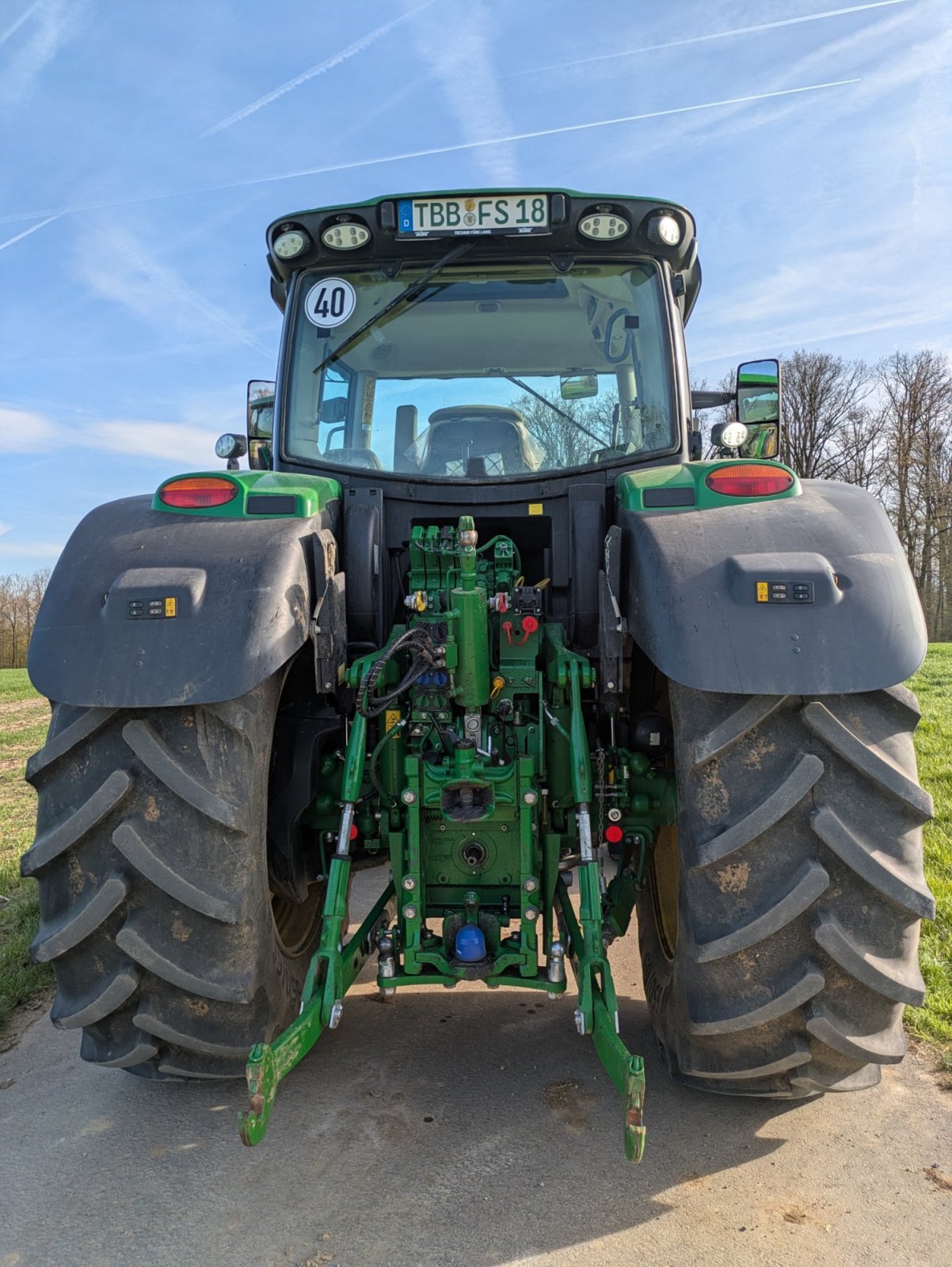 Traktor типа John Deere 6155R, Gebrauchtmaschine в Königheim- Gissigheim (Фотография 3)