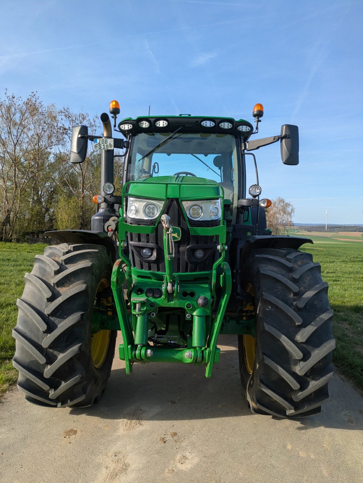 Traktor типа John Deere 6155R, Gebrauchtmaschine в Königheim- Gissigheim (Фотография 5)