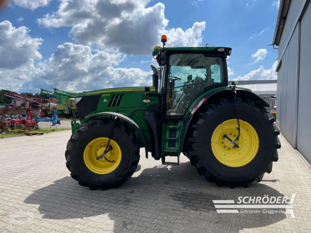 Traktor del tipo John Deere 6170 R, Gebrauchtmaschine In Wildeshausen (Immagine 4)