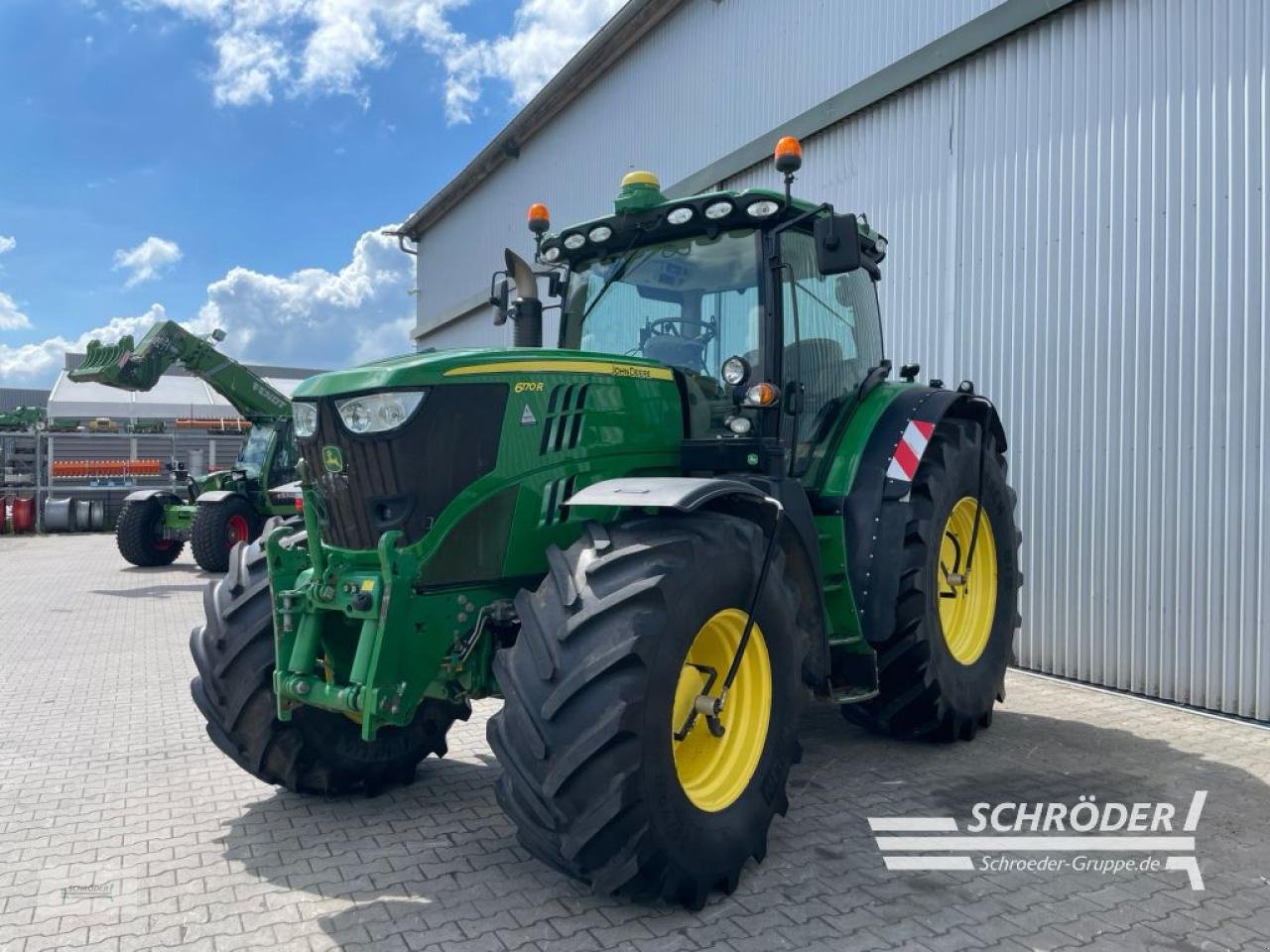 Traktor del tipo John Deere 6170 R, Gebrauchtmaschine In Wildeshausen (Immagine 7)