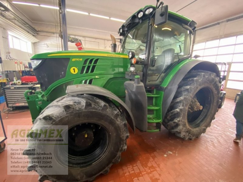 Traktor del tipo John Deere 6170 R, Gebrauchtmaschine In Weißenschirmbach
