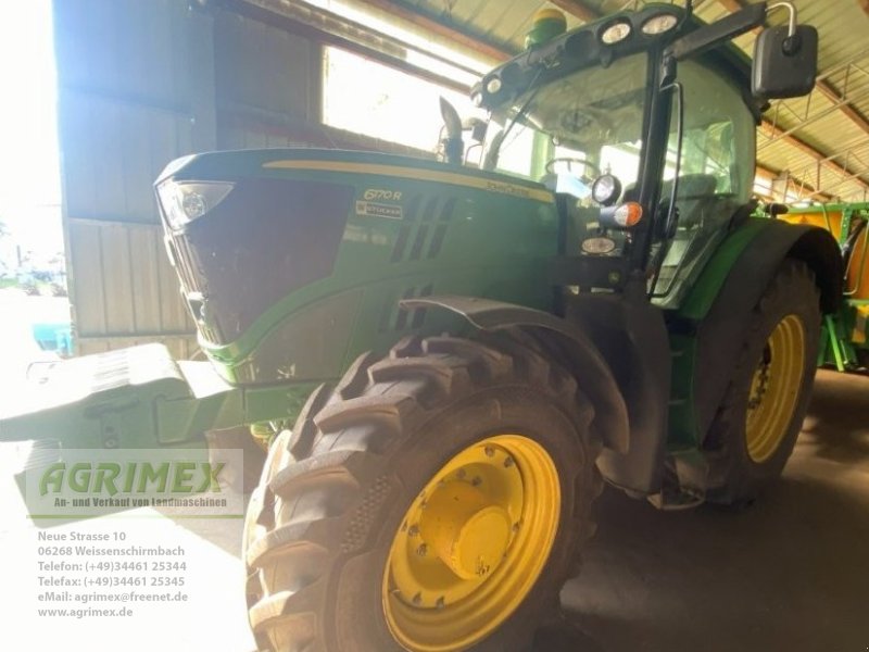 Traktor des Typs John Deere 6170 R, Gebrauchtmaschine in Weißenschirmbach
