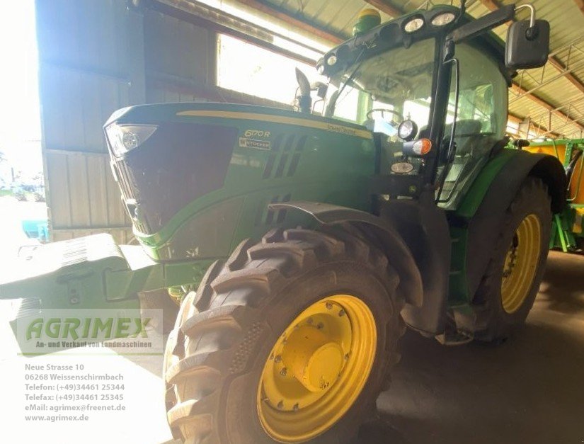 Traktor типа John Deere 6170 R, Gebrauchtmaschine в Weißenschirmbach (Фотография 2)