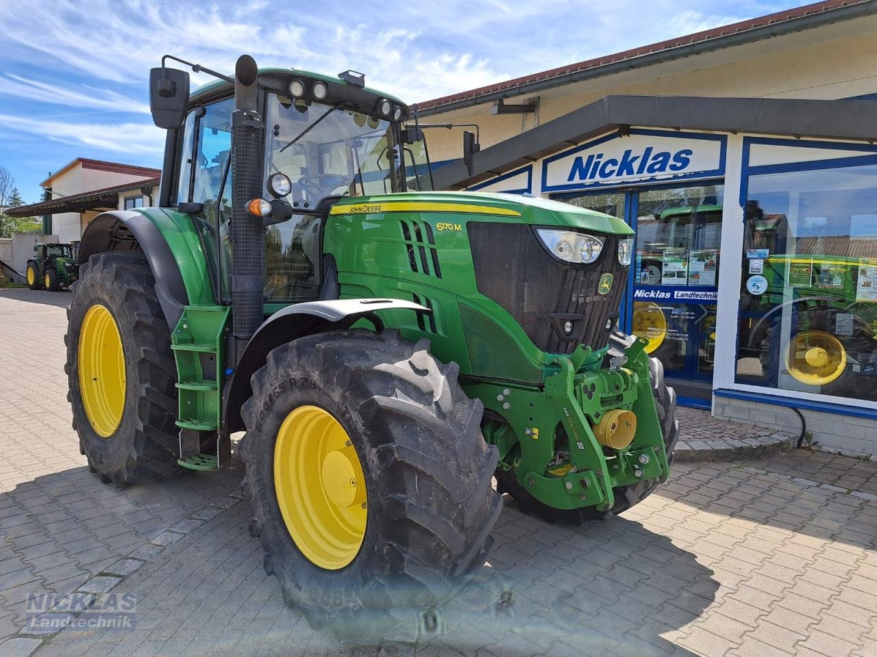 Traktor des Typs John Deere 6170M AutoQuad EcoShift, Gebrauchtmaschine in Schirradorf (Bild 2)