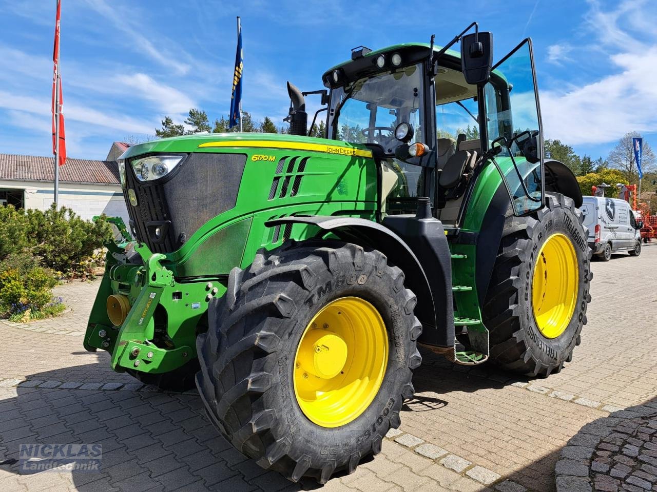 Traktor des Typs John Deere 6170M AutoQuad EcoShift, Gebrauchtmaschine in Schirradorf (Bild 7)