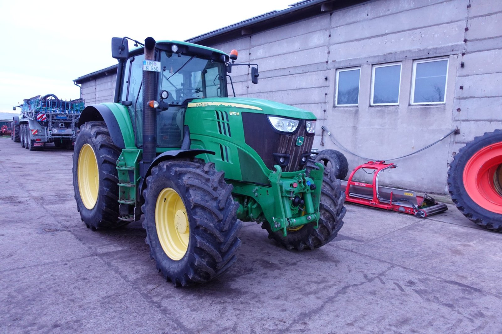 Traktor типа John Deere 6170M, Gebrauchtmaschine в Hardenbeck (Фотография 1)