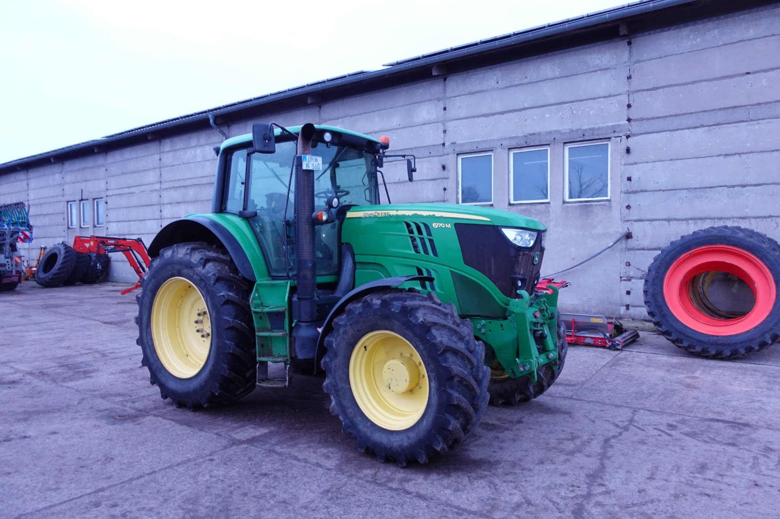 Traktor типа John Deere 6170M, Gebrauchtmaschine в Hardenbeck (Фотография 2)