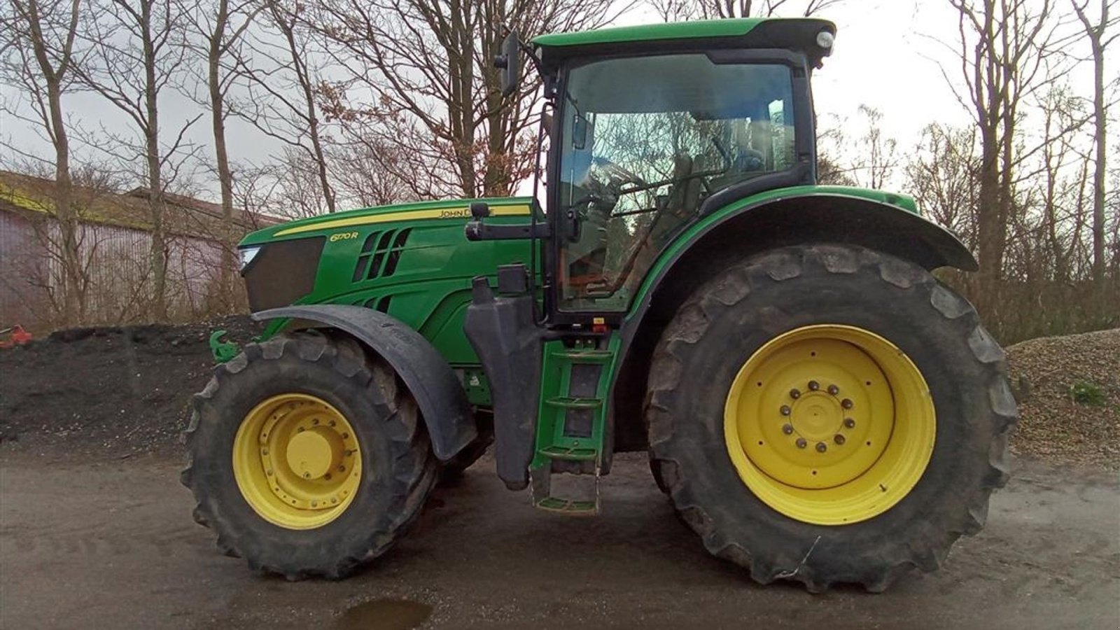 Traktor a típus John Deere 6170R m/JD frontlift, Gebrauchtmaschine ekkor: Varde (Kép 2)