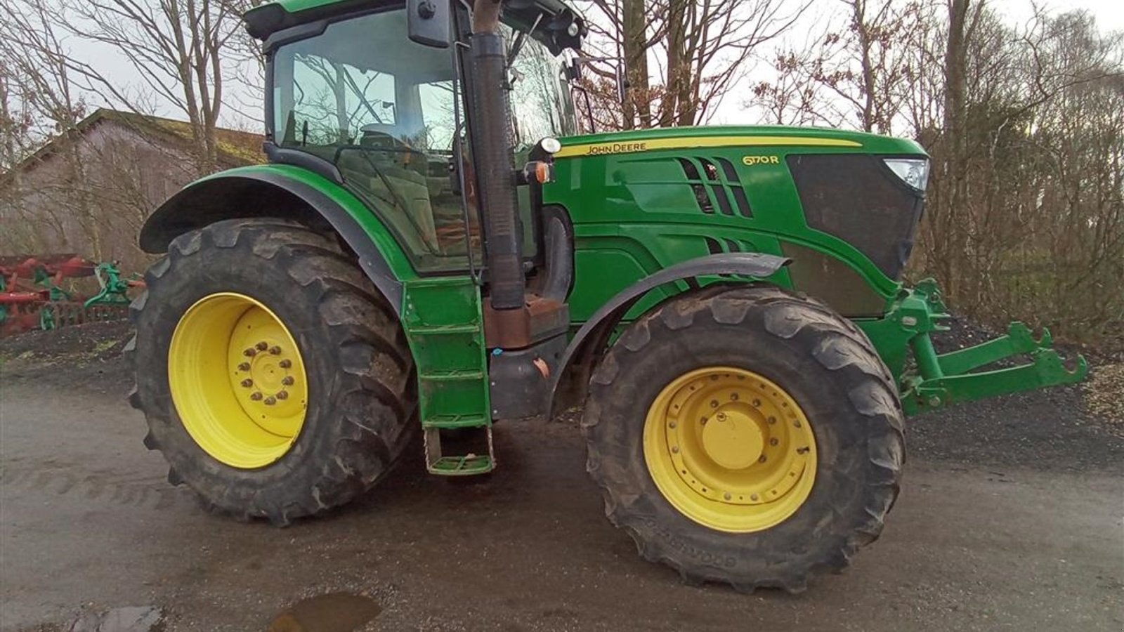 Traktor a típus John Deere 6170R m/JD frontlift, Gebrauchtmaschine ekkor: Varde (Kép 1)