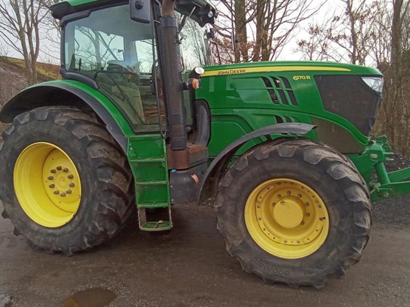 Traktor типа John Deere 6170R m/JD frontlift, Gebrauchtmaschine в Varde (Фотография 1)