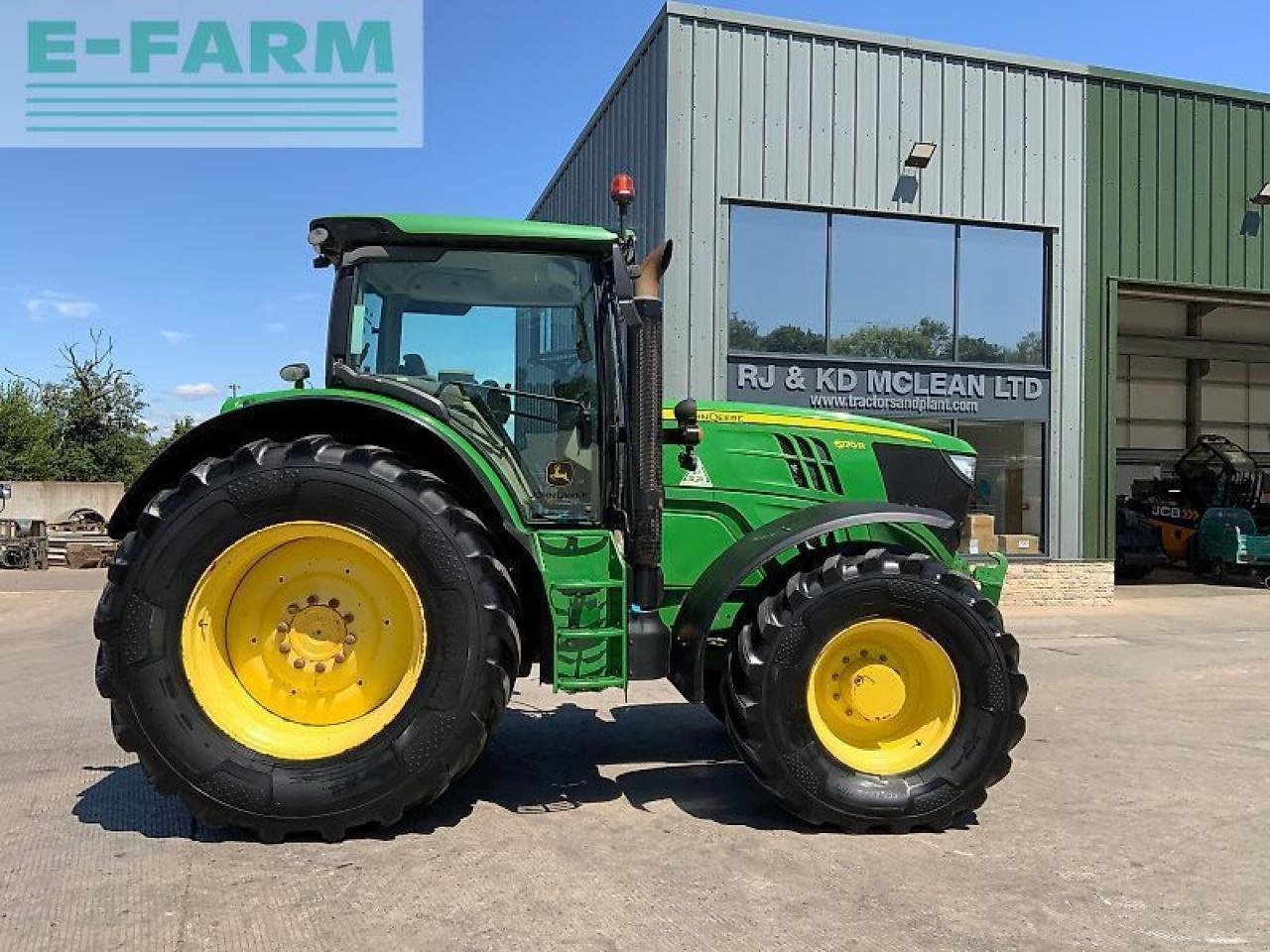 Traktor типа John Deere 6170r tractor (st23639), Gebrauchtmaschine в SHAFTESBURY (Фотография 10)