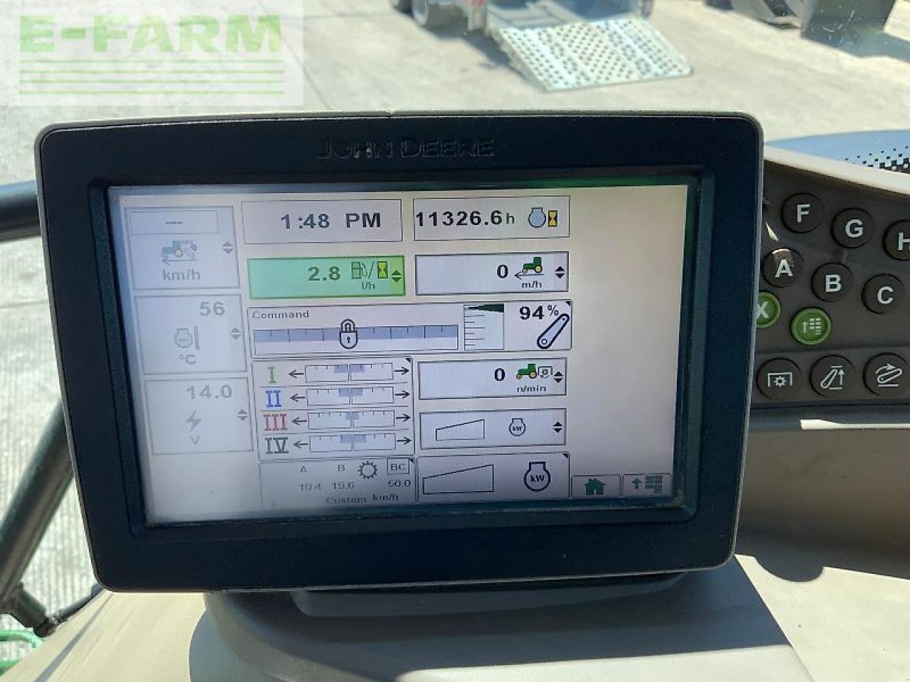 Traktor типа John Deere 6170r tractor (st23639), Gebrauchtmaschine в SHAFTESBURY (Фотография 22)