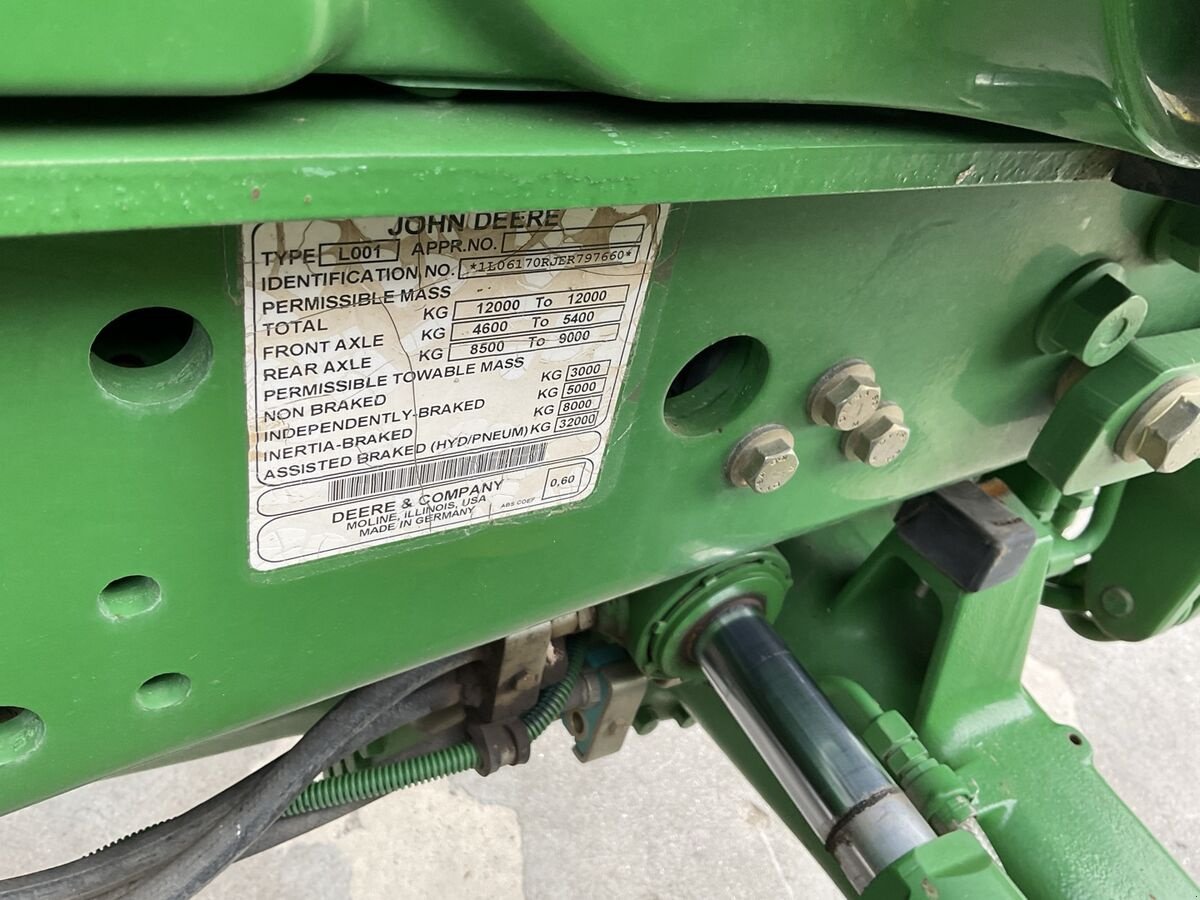 Traktor typu John Deere 6170R, Gebrauchtmaschine v Zwettl (Obrázek 21)