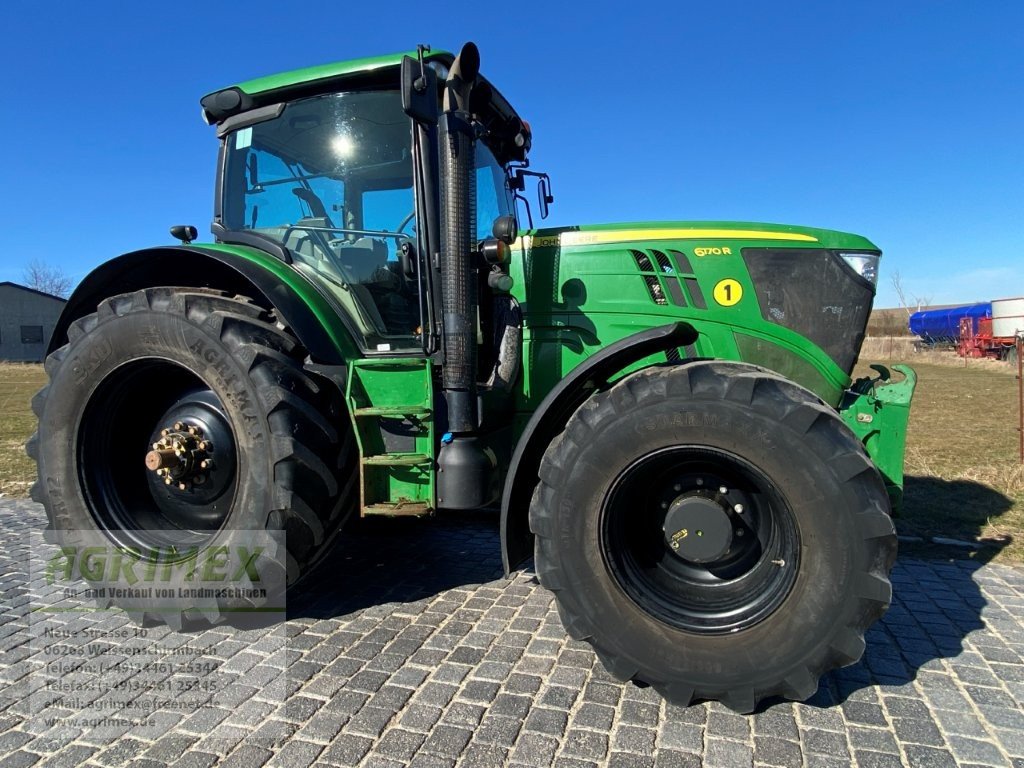 Traktor типа John Deere 6170R, Gebrauchtmaschine в Weißenschirmbach (Фотография 3)