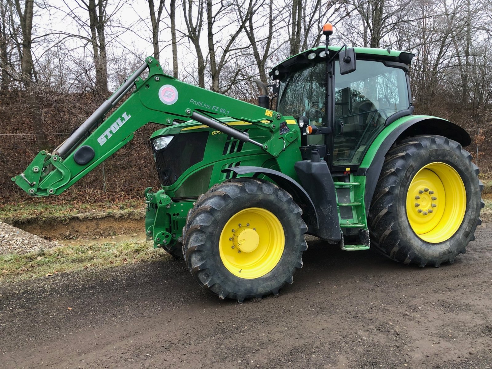 Traktor des Typs John Deere 6170R, Gebrauchtmaschine in Schwifting (Bild 1)