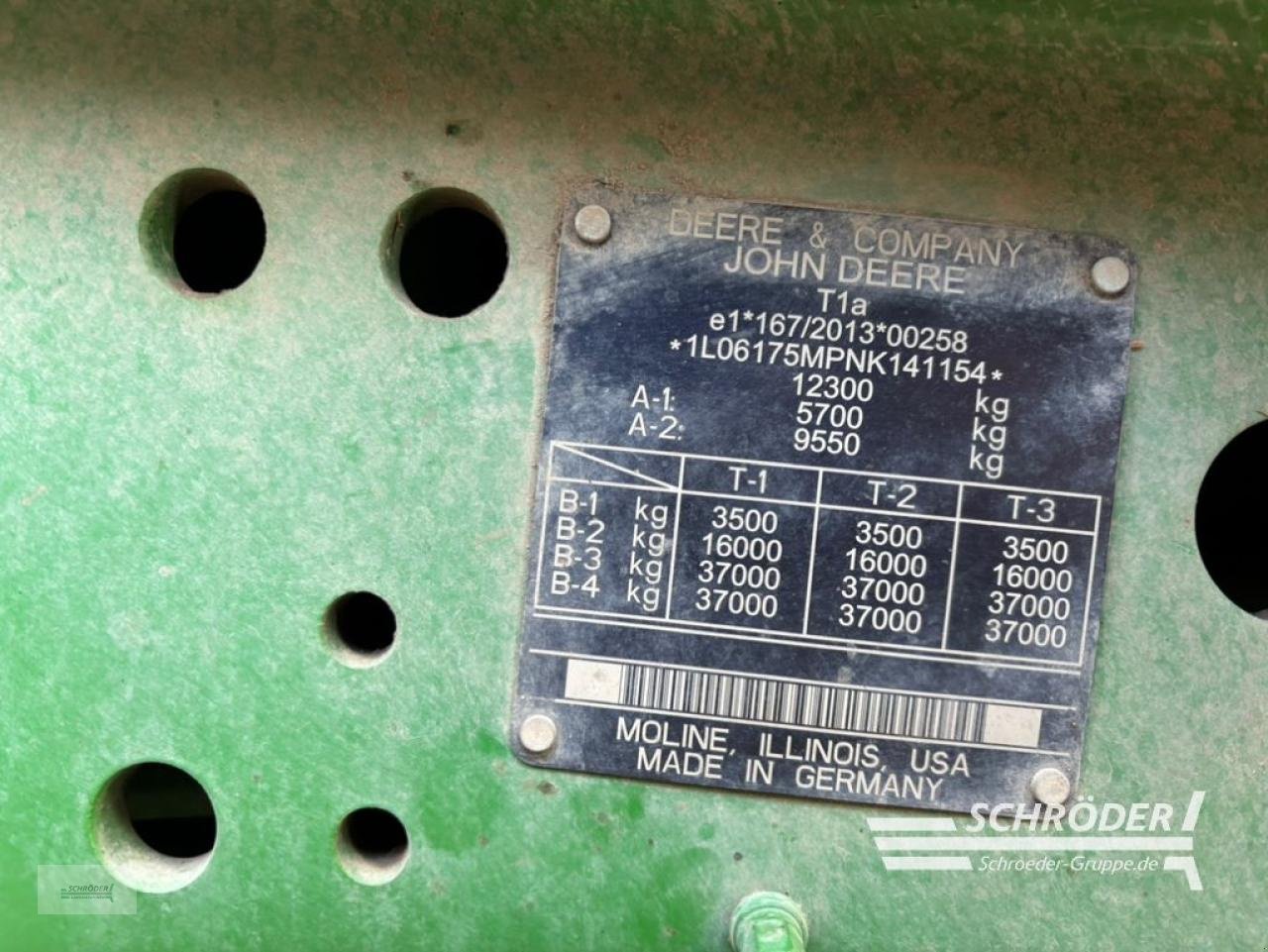 Traktor tipa John Deere 6175 M, Gebrauchtmaschine u Böhne (Slika 18)