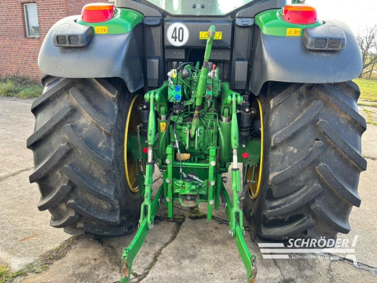 Traktor Türe ait John Deere 6175 M, Gebrauchtmaschine içinde Böhne (resim 8)