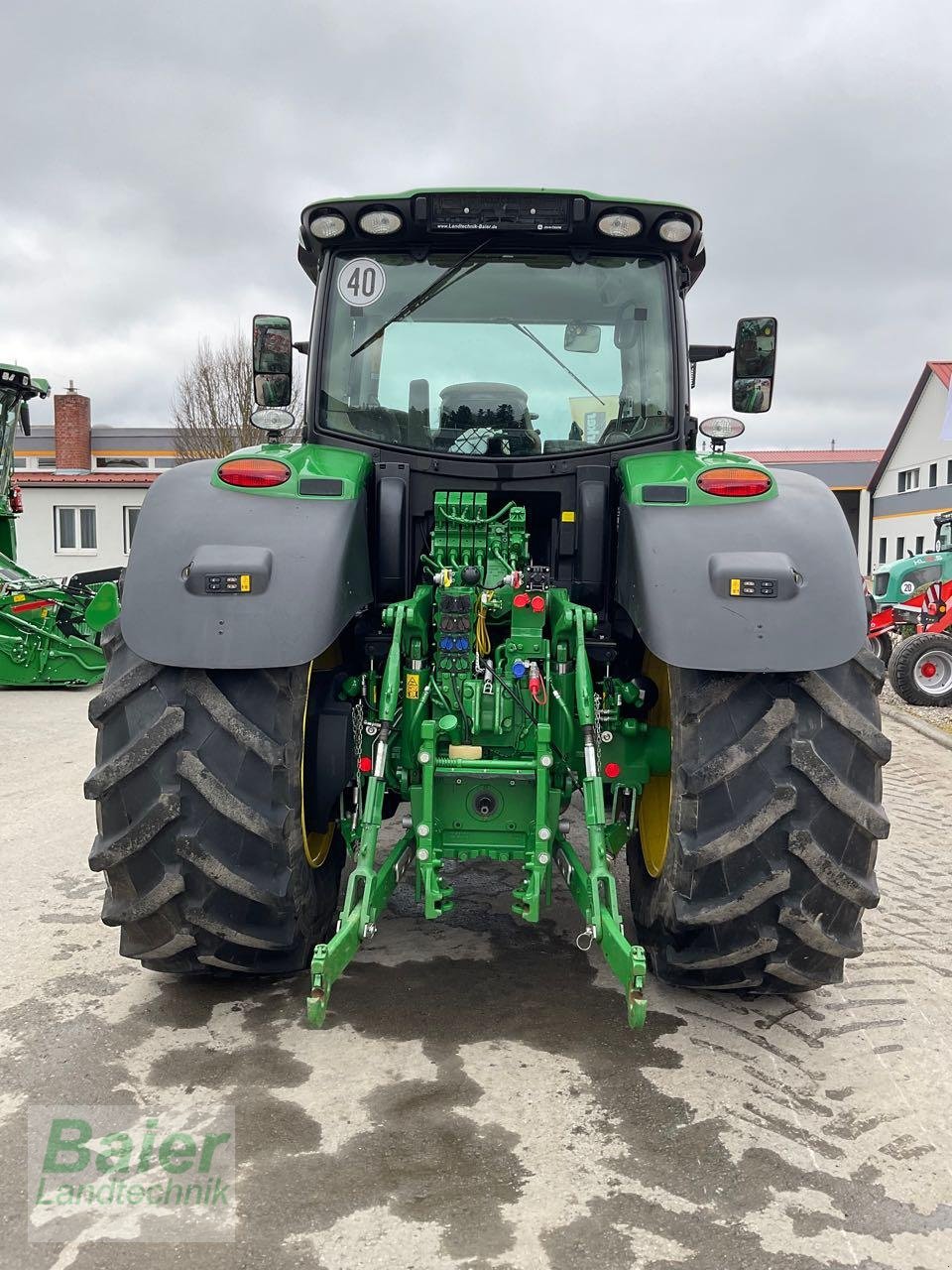 Traktor del tipo John Deere 6175 R, Gebrauchtmaschine en OBERNDORF-HOCHMOESSINGEN (Imagen 4)