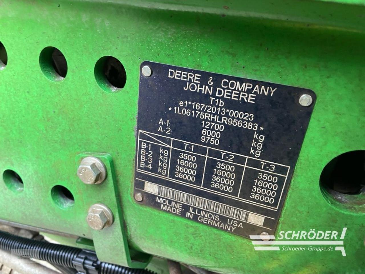 Traktor tipa John Deere 6175 R, Gebrauchtmaschine u Wildeshausen (Slika 15)