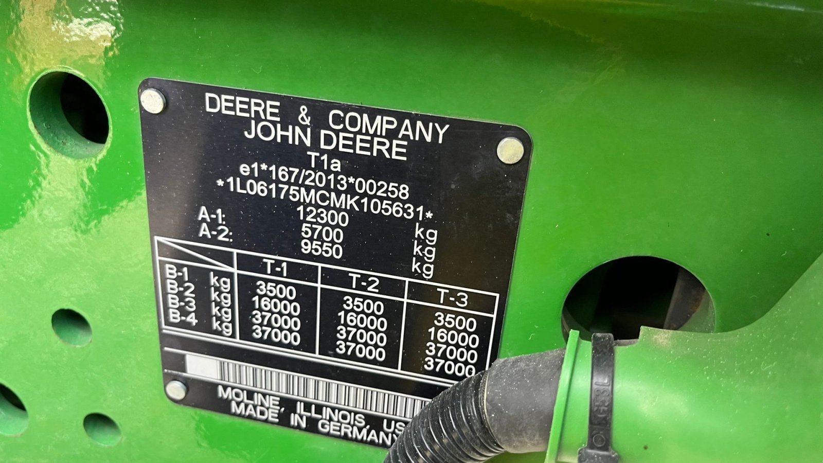 Traktor типа John Deere 6175M Autoquad, Gebrauchtmaschine в Nørager (Фотография 6)