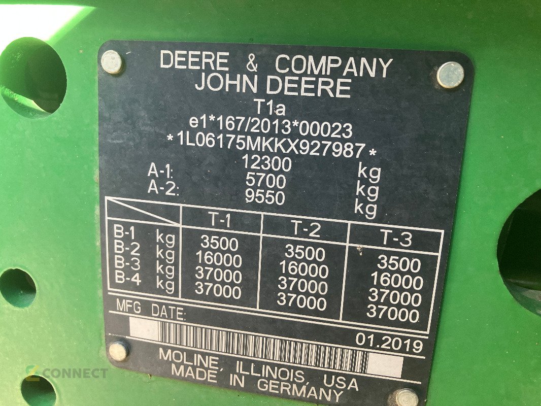 Traktor typu John Deere 6175M, Gebrauchtmaschine v Sonnewalde (Obrázek 10)