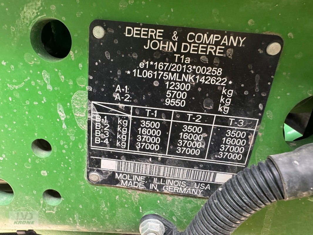 Traktor Türe ait John Deere 6175M, Gebrauchtmaschine içinde Barsinghausen OT Groß Munzel (resim 13)