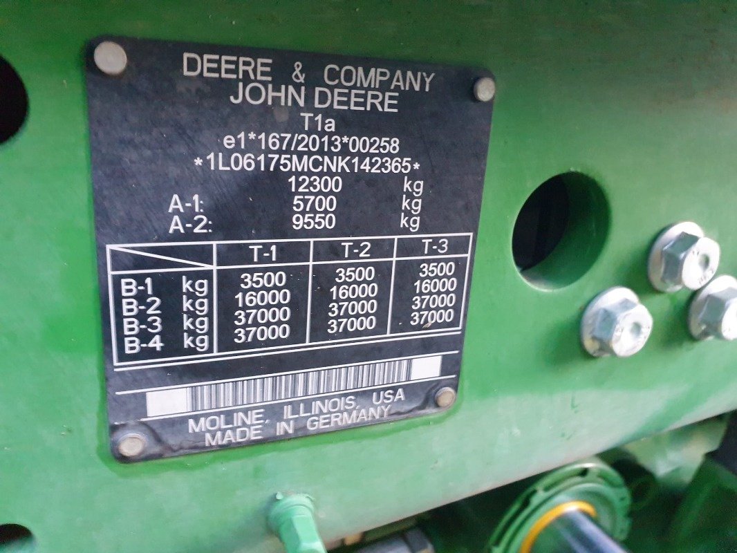 Traktor des Typs John Deere 6175M, Gebrauchtmaschine in Sittensen (Bild 14)