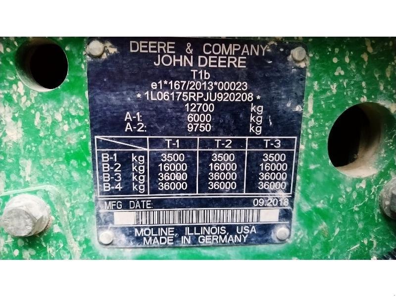 Traktor del tipo John Deere 6175R FT4, Gebrauchtmaschine en VOUZIERS (Imagen 3)