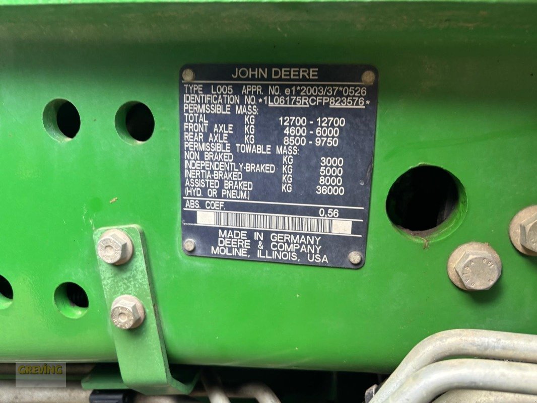 Traktor типа John Deere 6175R **Kundenauftrag**, Gebrauchtmaschine в Ahaus (Фотография 15)