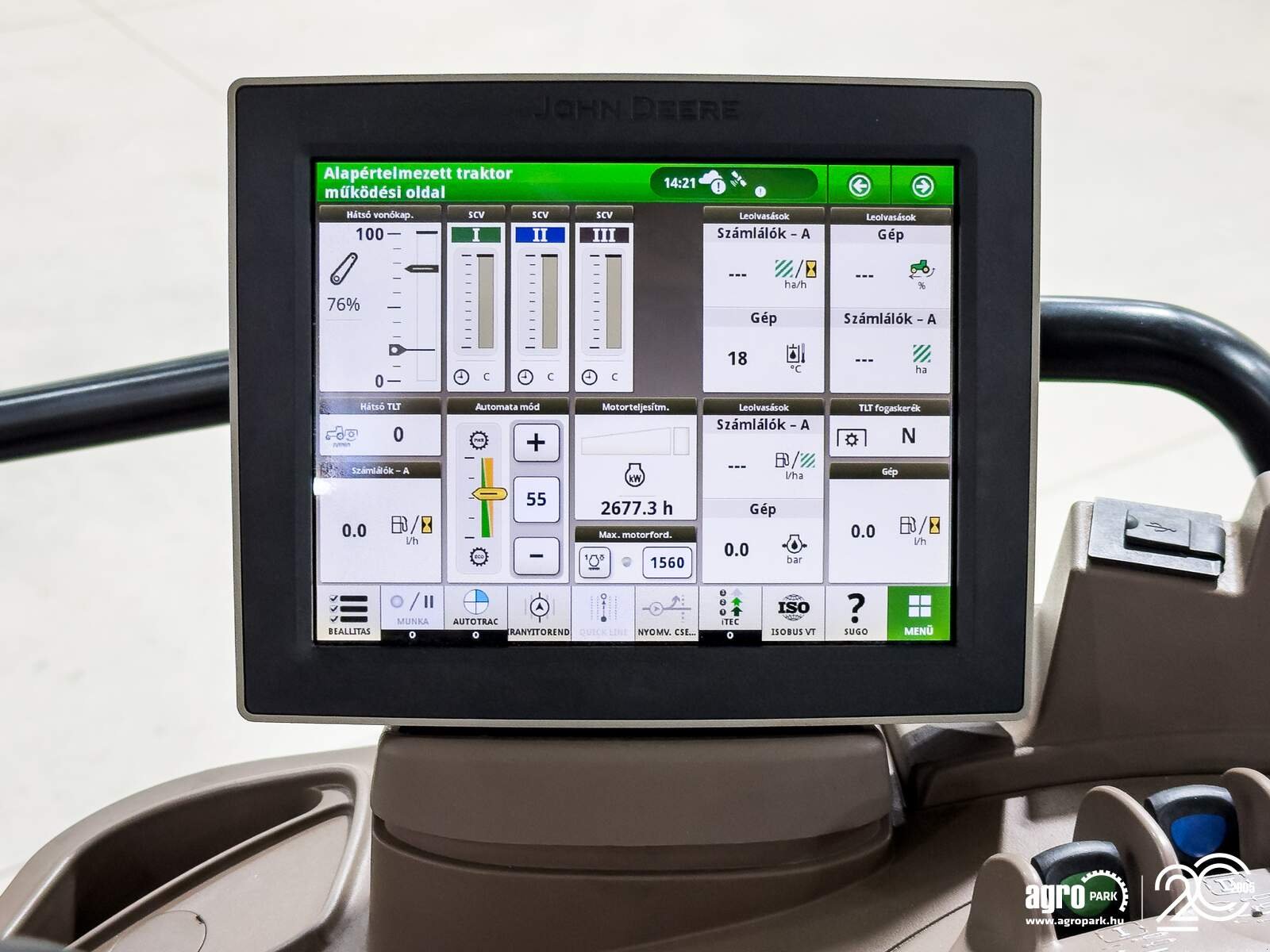 Traktor typu John Deere 6175R, Gebrauchtmaschine w Csengele (Zdjęcie 20)