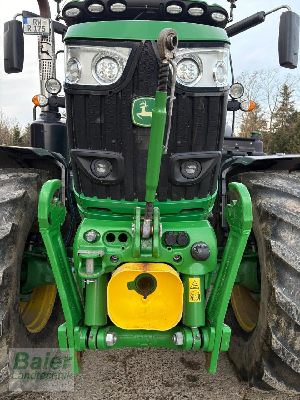 Traktor des Typs John Deere 6175R, Gebrauchtmaschine in OBERNDORF-HOCHMOESSINGEN (Bild 12)