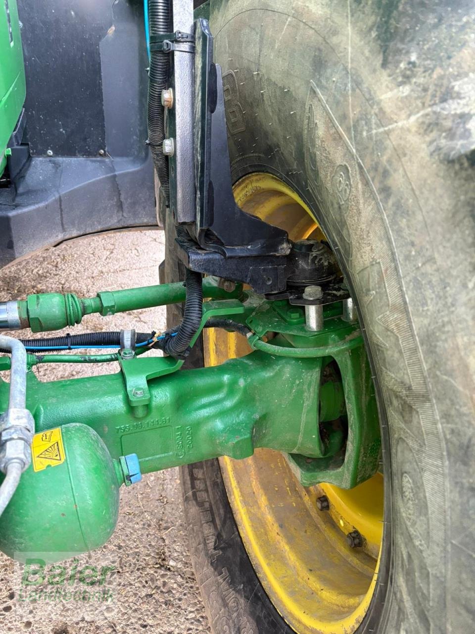 Traktor des Typs John Deere 6175R, Gebrauchtmaschine in OBERNDORF-HOCHMOESSINGEN (Bild 15)